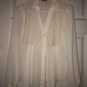 Creme Candies Blouse Size Small